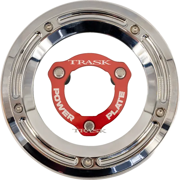 Trask Derby Cover and Power Plate Kit — TM-0051-CH-RD