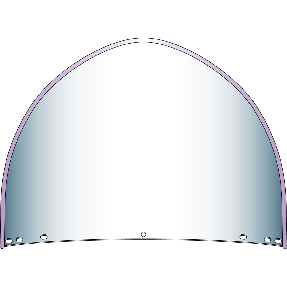 National Cycle, 'peaked' top window beaded. 1949 style