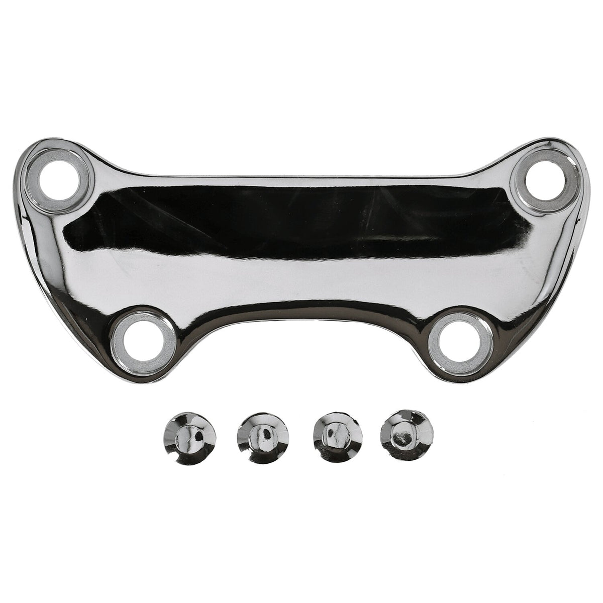 Handlebar clamp plain, with skirt