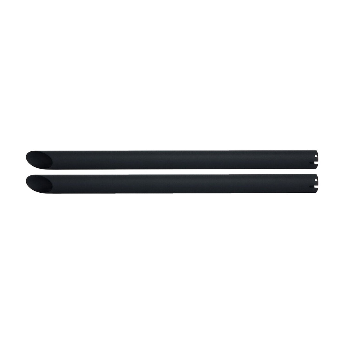 Universal head pipe extension set 30" long black