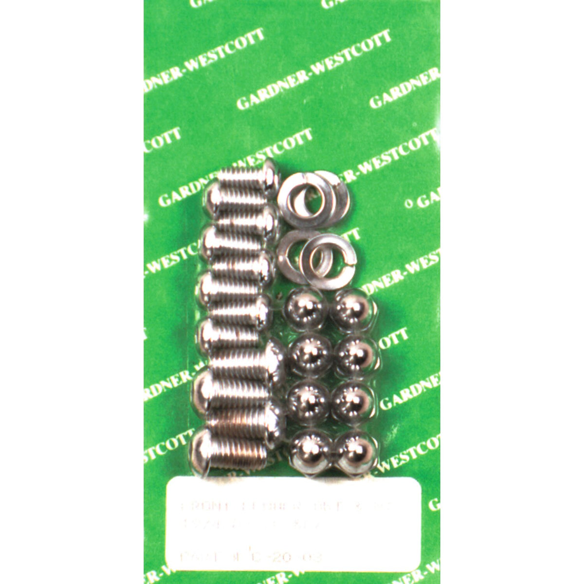 GW, front fender mount kit. Chrome