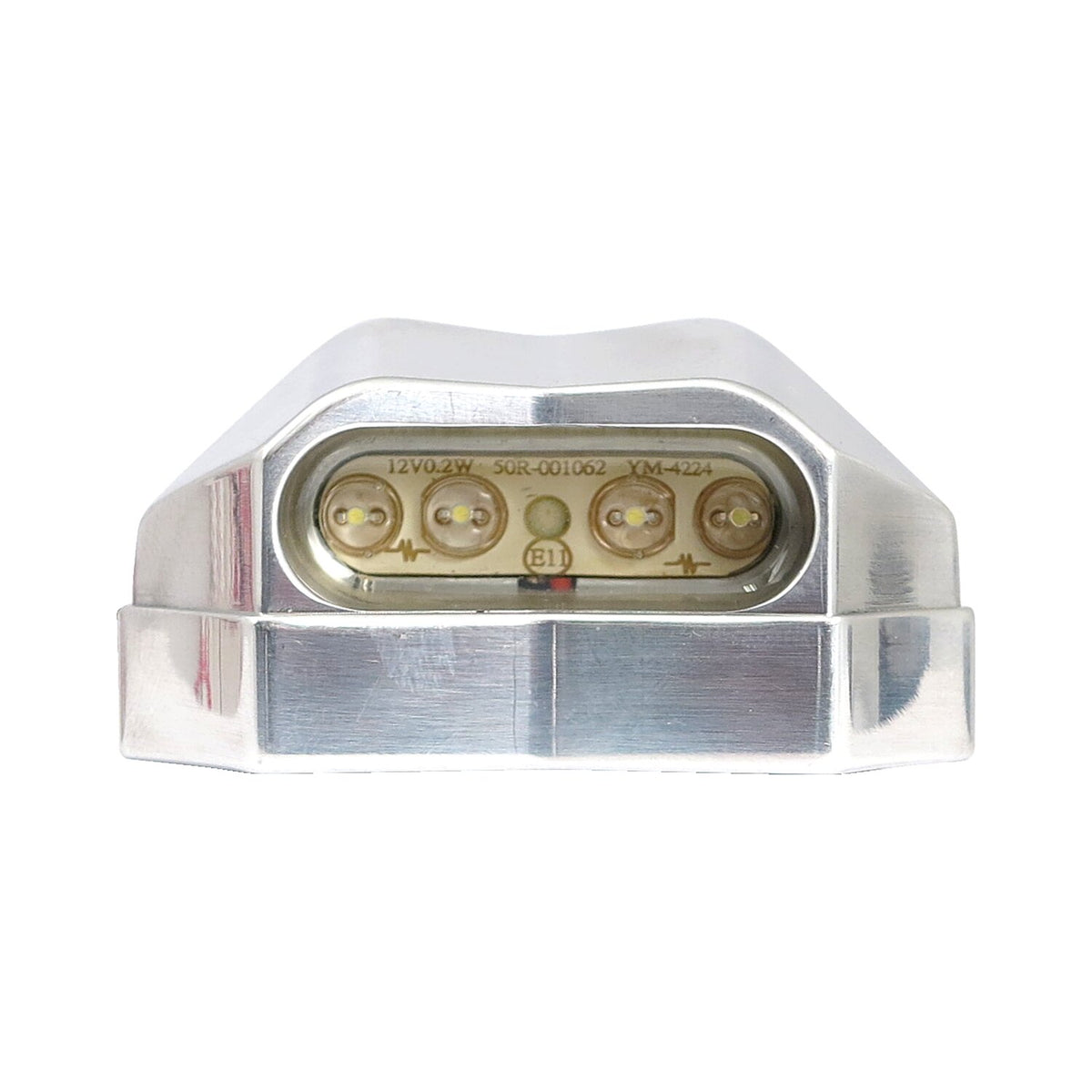 LED license plate light Nitro, chrome. ECE appr.
