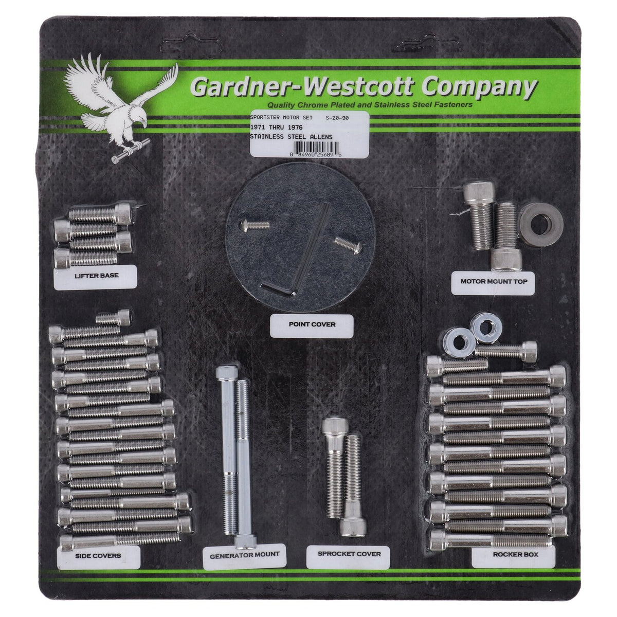 Motor screw set, ss allen