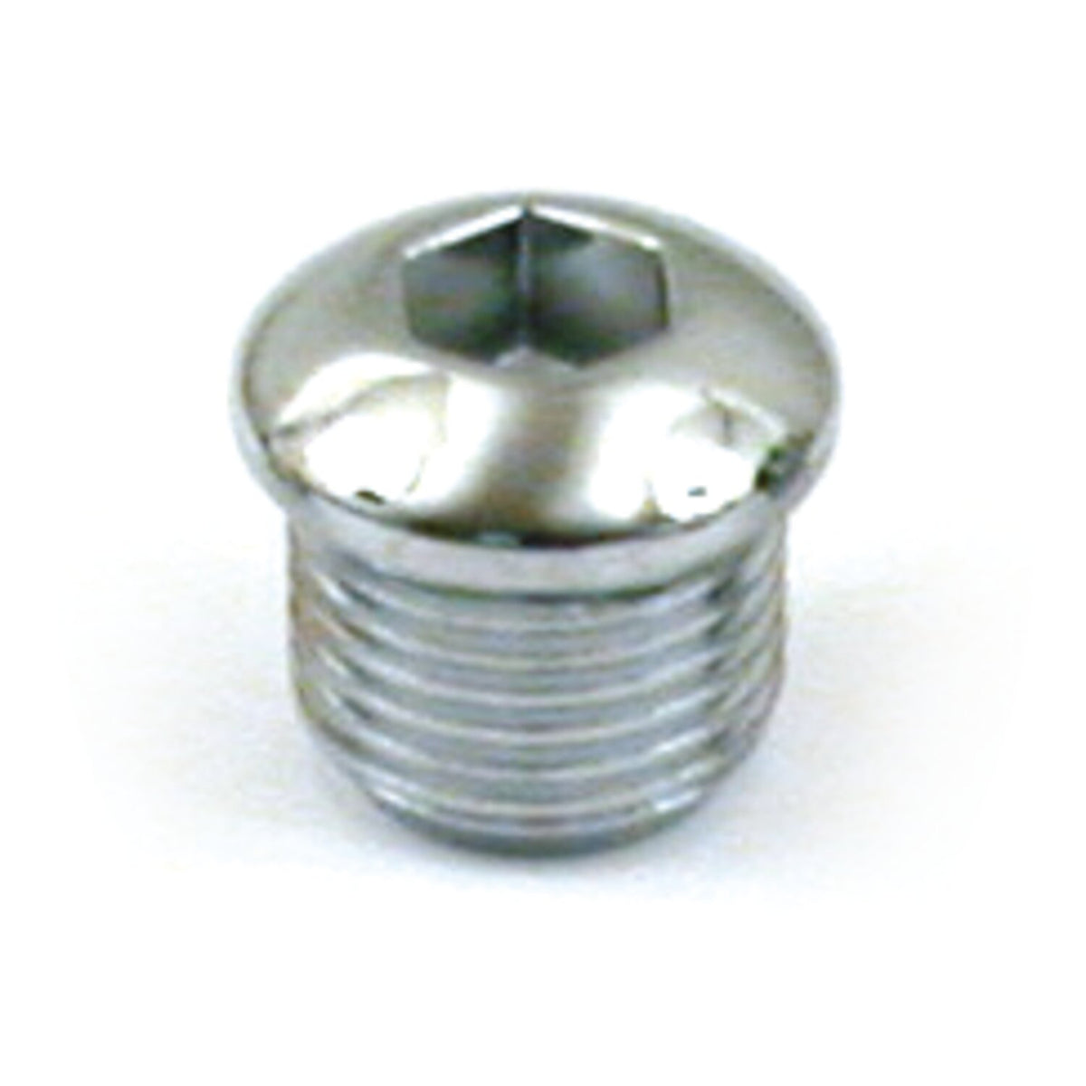 Gardner-Westcott, timing plug. Buttonhead, chrome