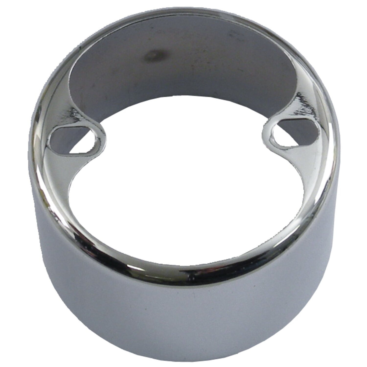 Speedo/tach cup. Chrome