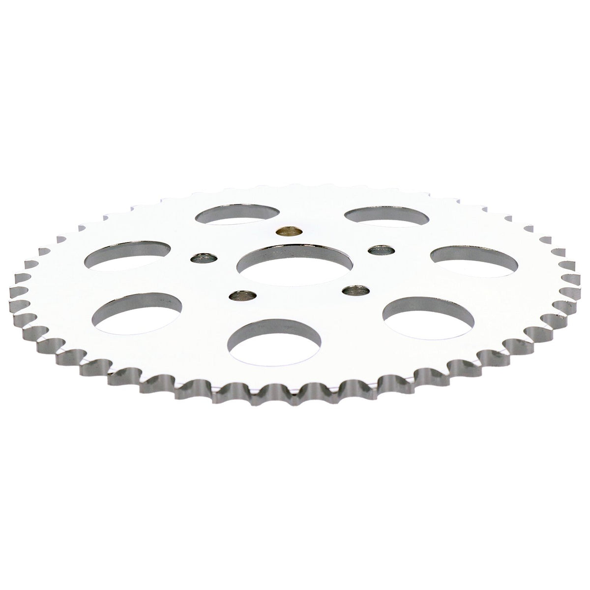 Rear sprocket, chrome. 48t