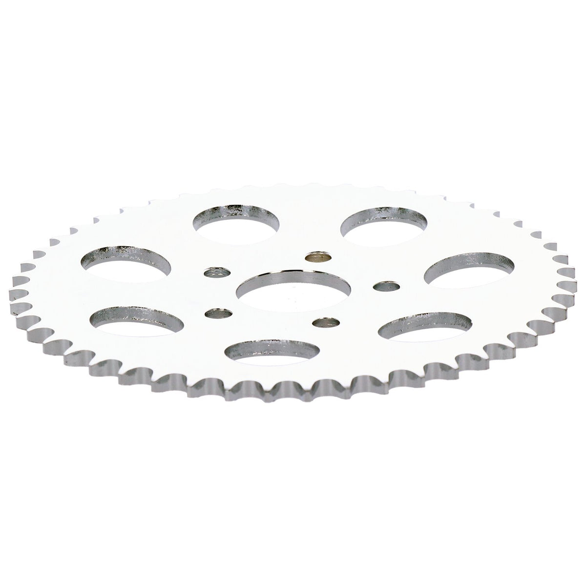Rear sprocket, chrome. 48t