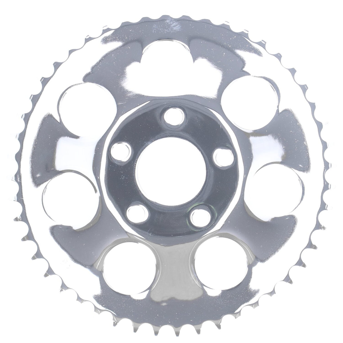 Rear sprocket, chrome. 48t