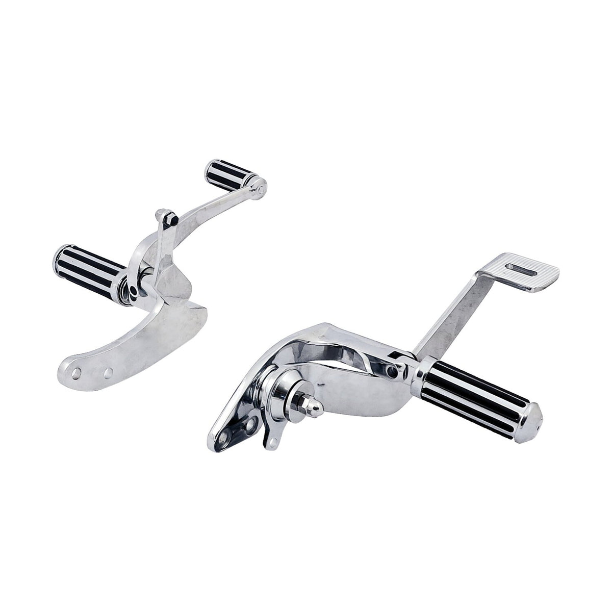 Dyna forward control kit. Chrome