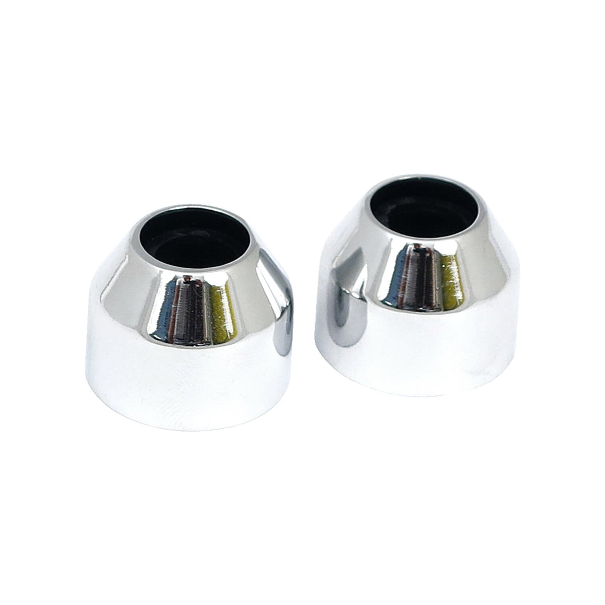 Spark plug cover kit. Chrome
