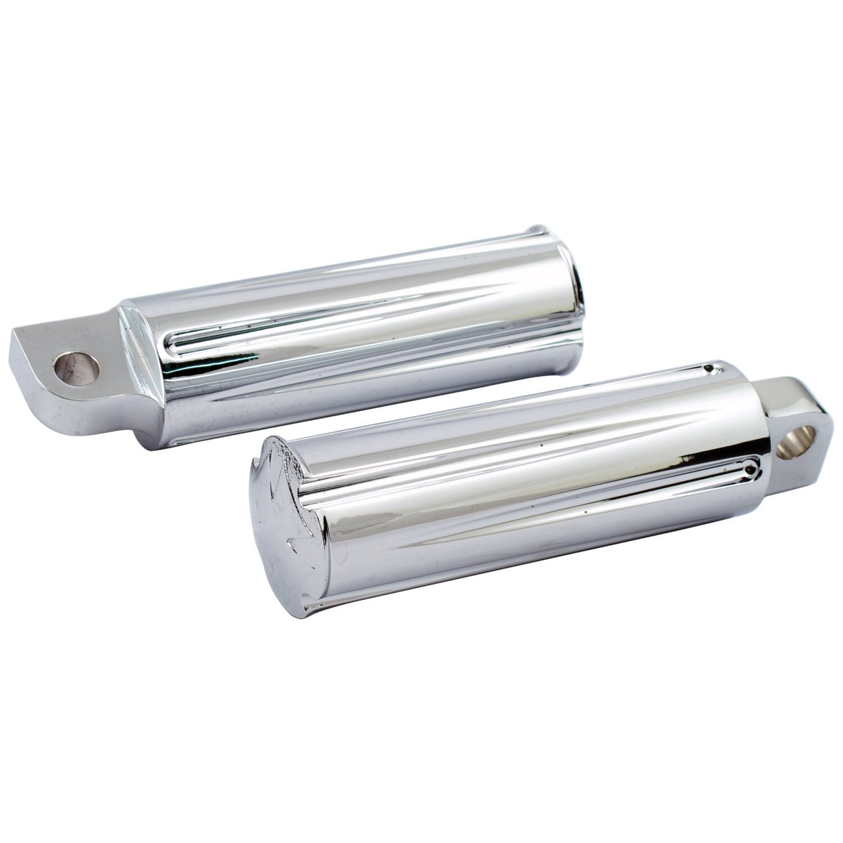 Maltese billet foot pegs. Chrome