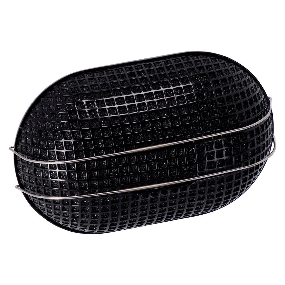 Breather style air cleaner assembly, oval. Black