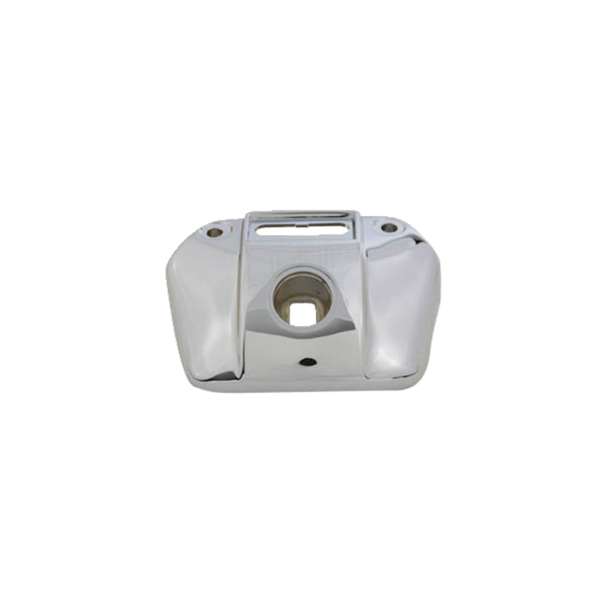 Fxd, FXR, XL headlamp mounting bracket. slotted-hole. Chrome