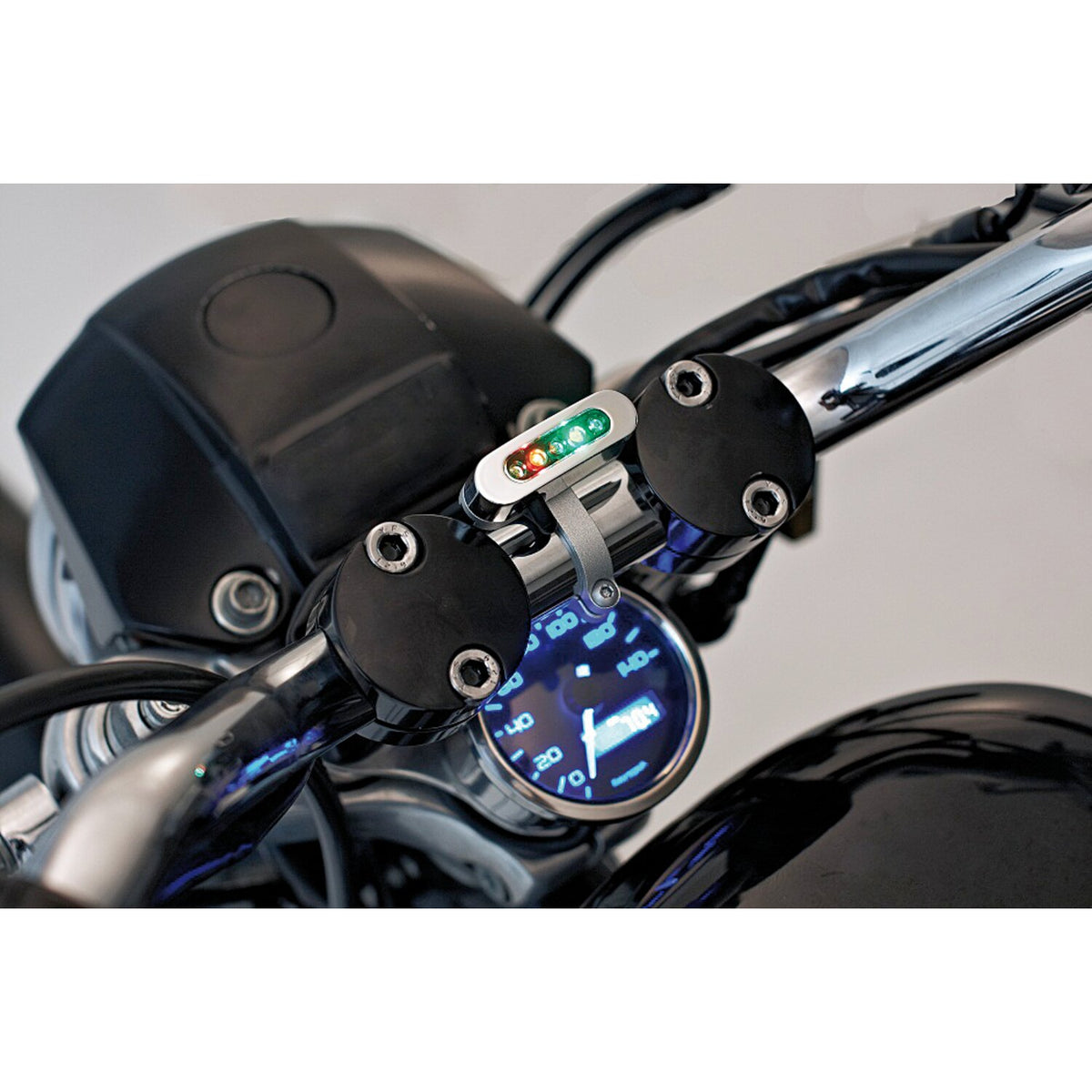 Daytona, Alpha micro LED indicator light kit. Chrome