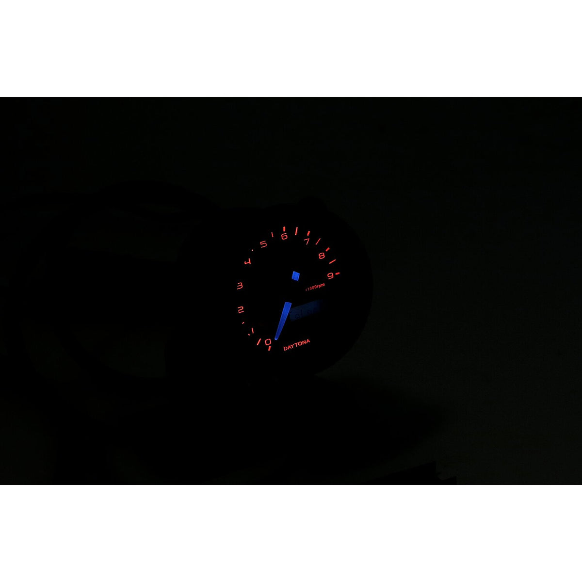 Daytona, 48mm tacho 9000rpm color changer