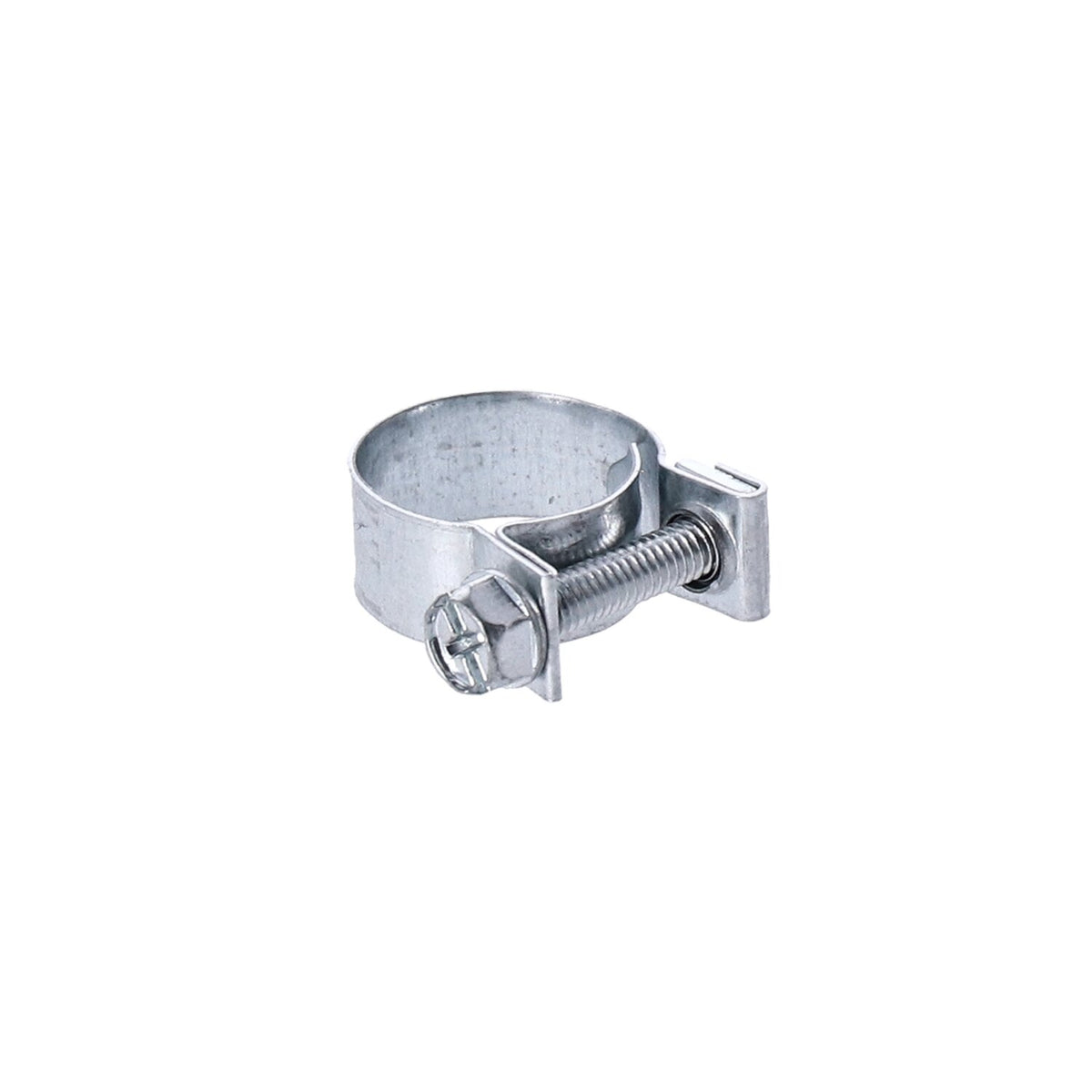 Aba hose clamps, 17mm for 3/8" hose. Zinc plated
