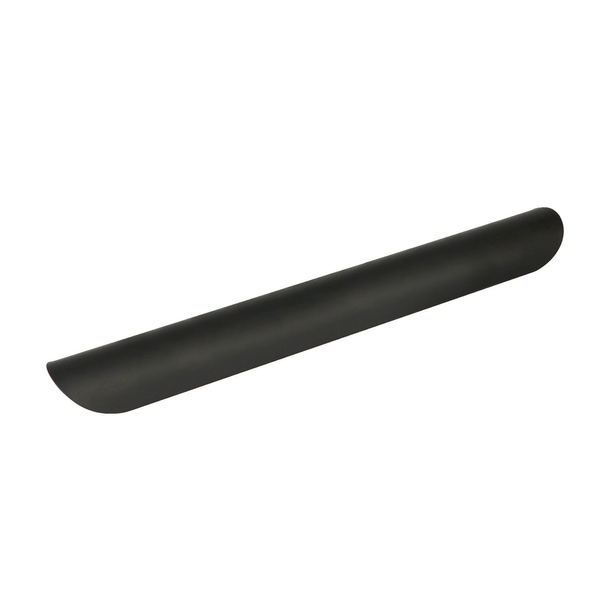 Universal smooth heat shield 14" long black