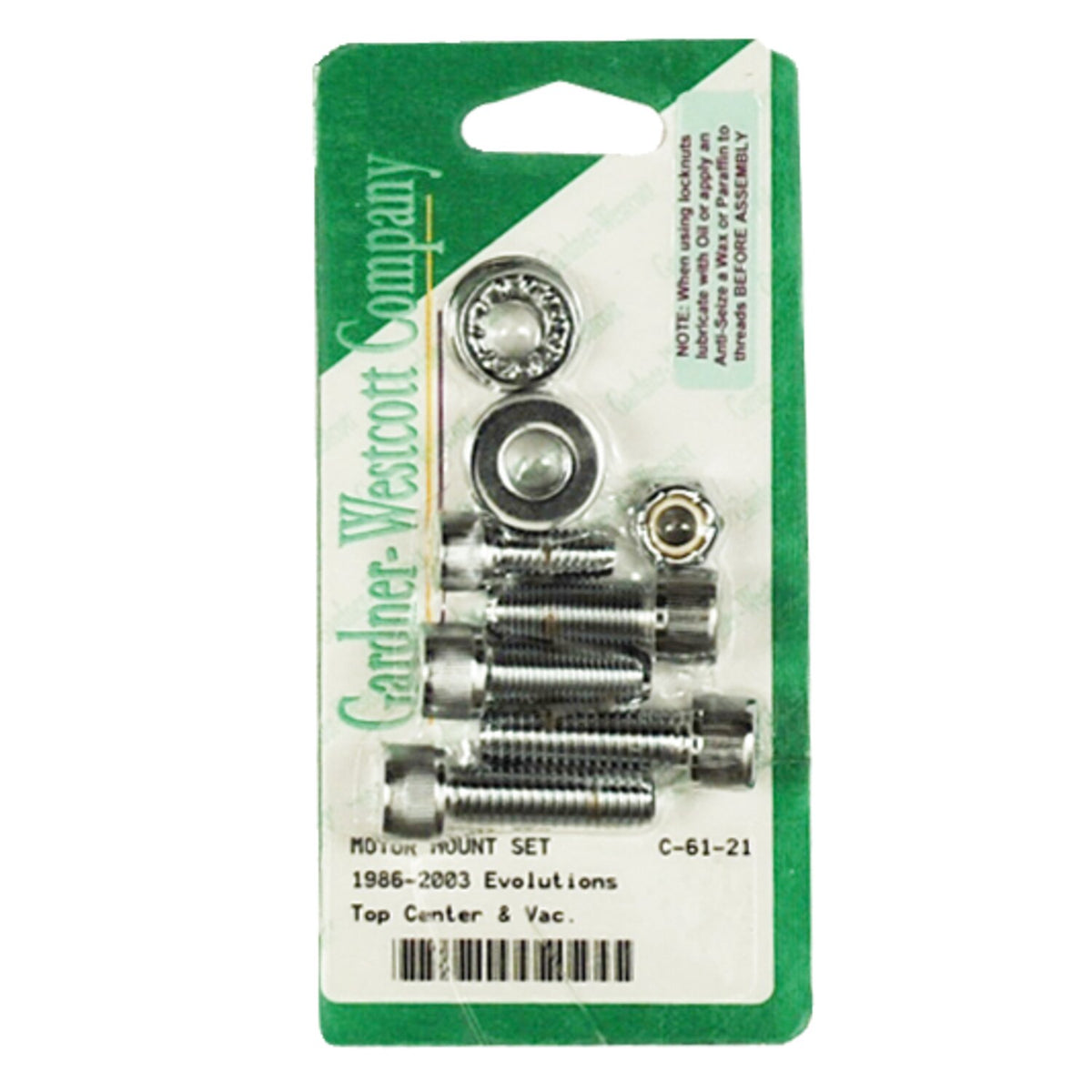 Engine mount kit, center