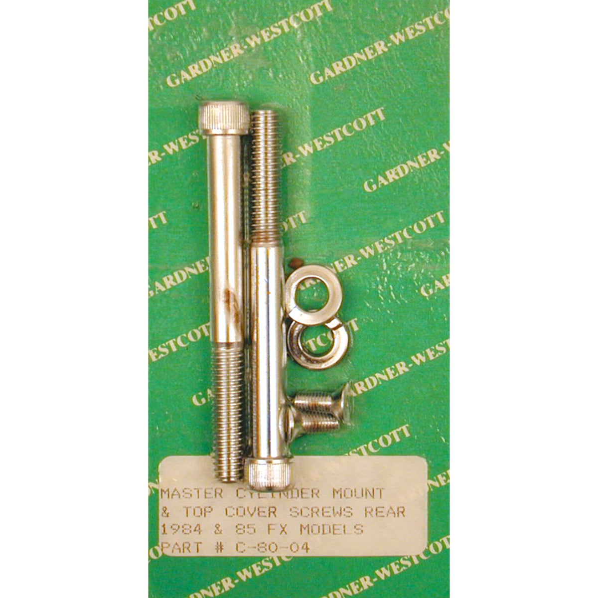 Rear master cyl. mount kit, allen