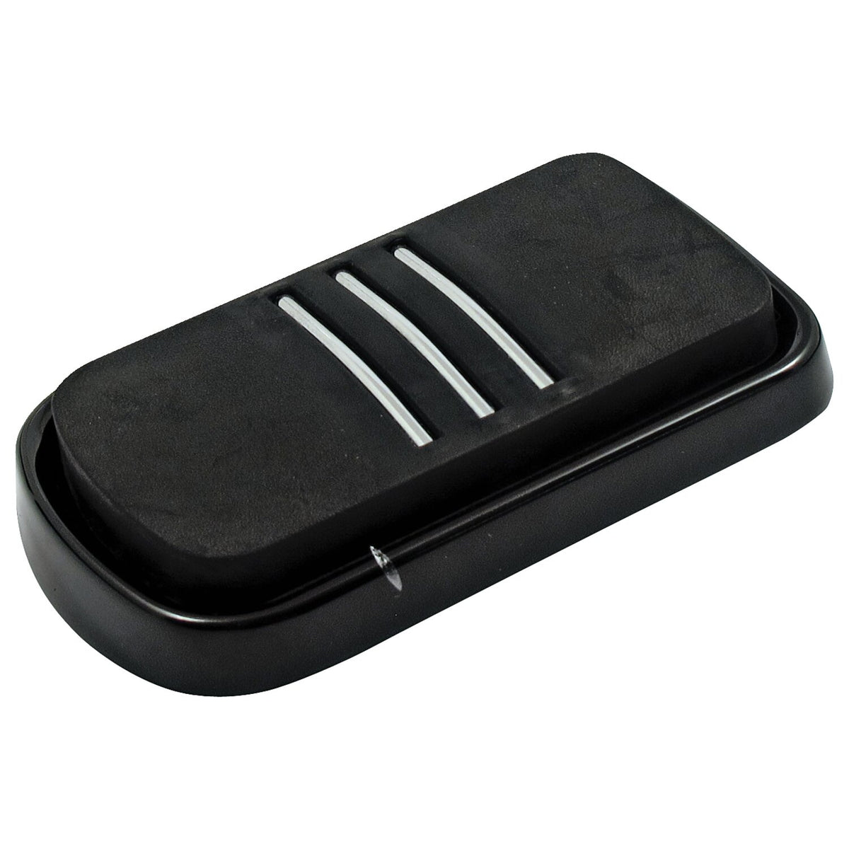 Brake pedal pad, Tri-Rail. Black