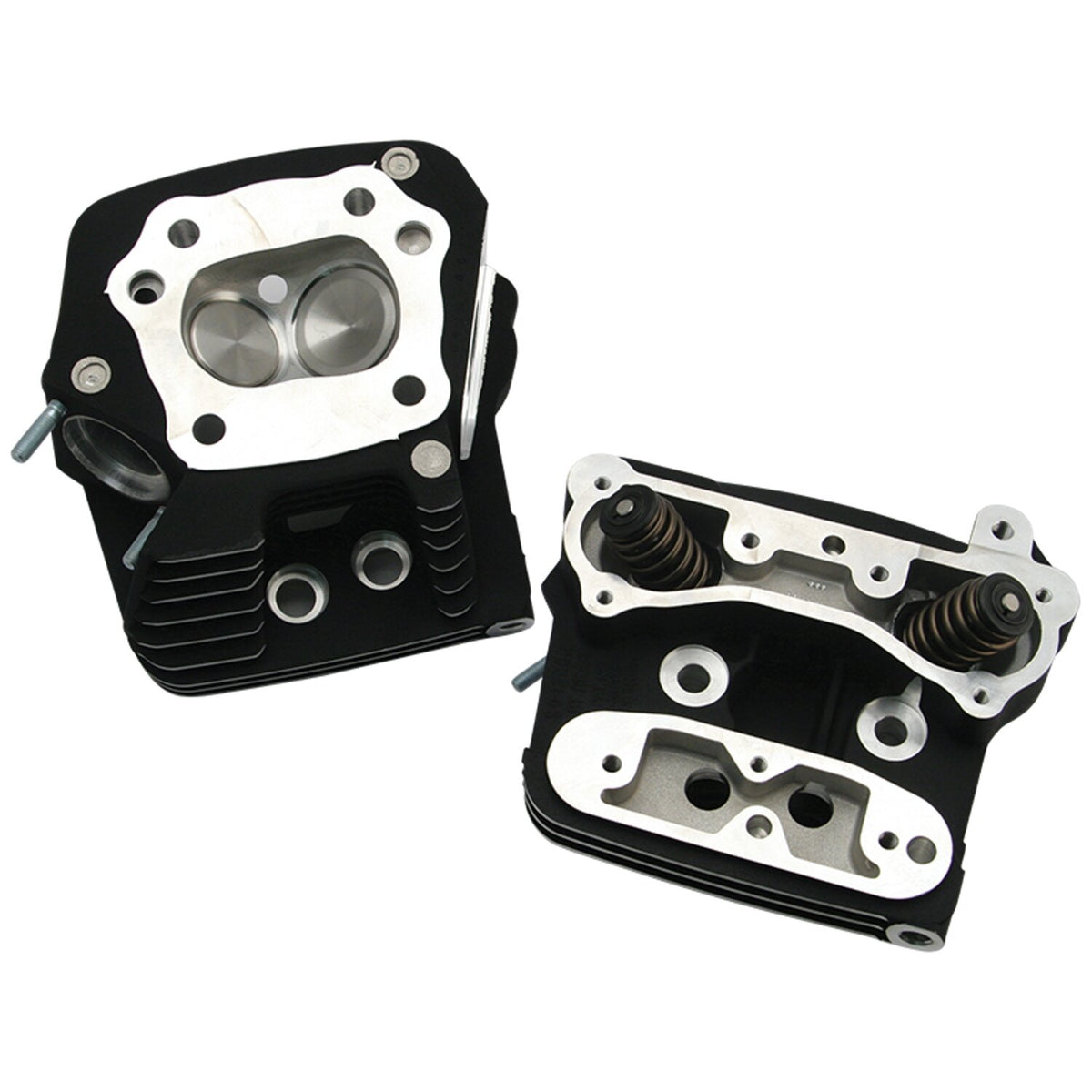 S&S, SuperStock Evo cyl. head kit. Black