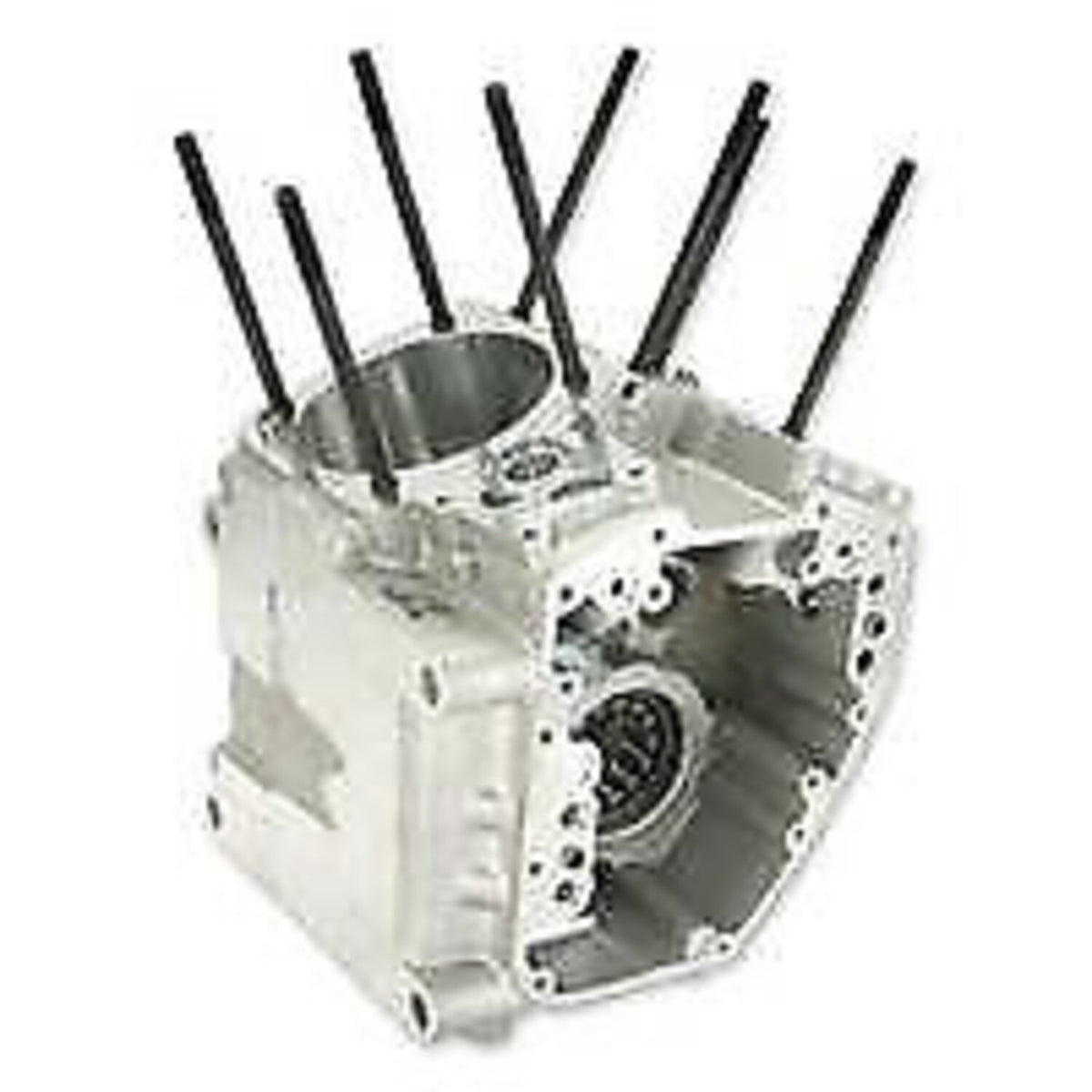 S&S, 99-06 crankcase assembly, 4-1/8" bore. Polished