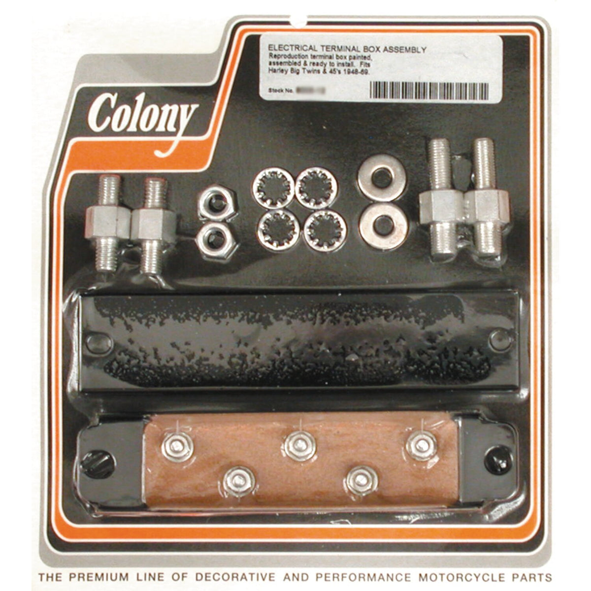 Colony, electrical terminal box assembly