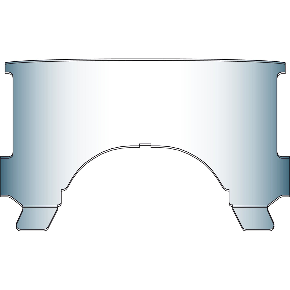 National Cycle, repl. adj. lower window (style B). Clear