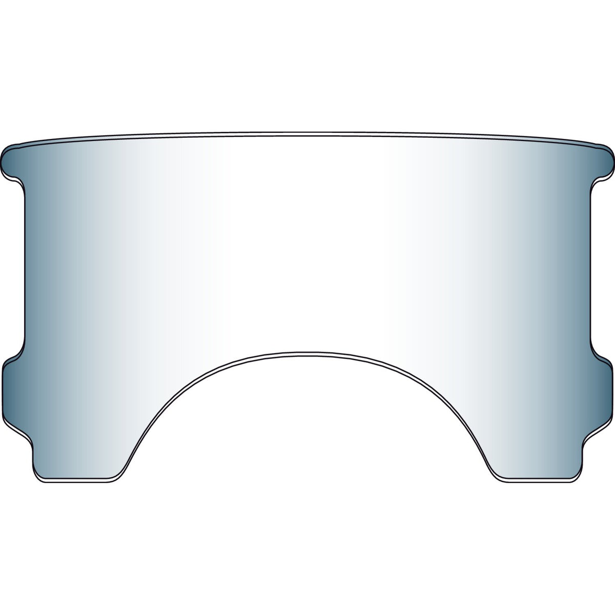 National Cycle, repl. adj. lower window (style C). Clear
