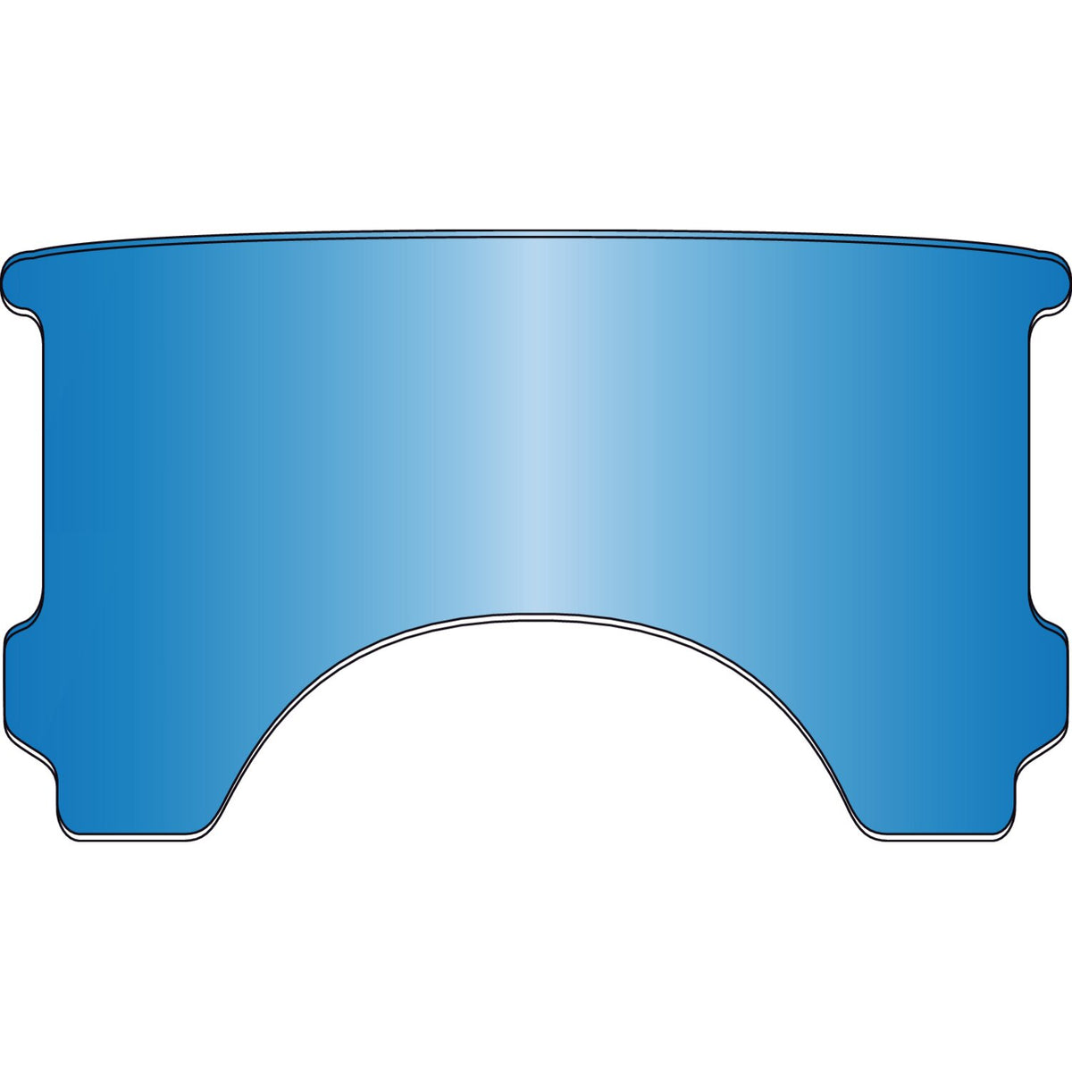 National Cycle, repl. adj. lower window (style C). Blue
