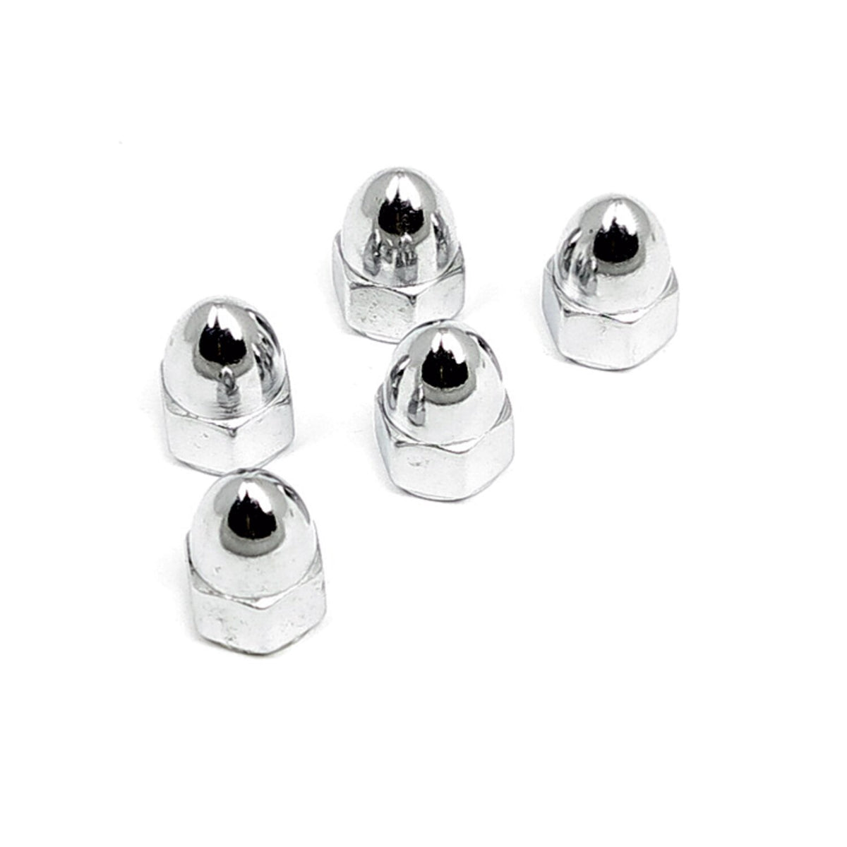 M8 x 1.25 acorn nut chrome