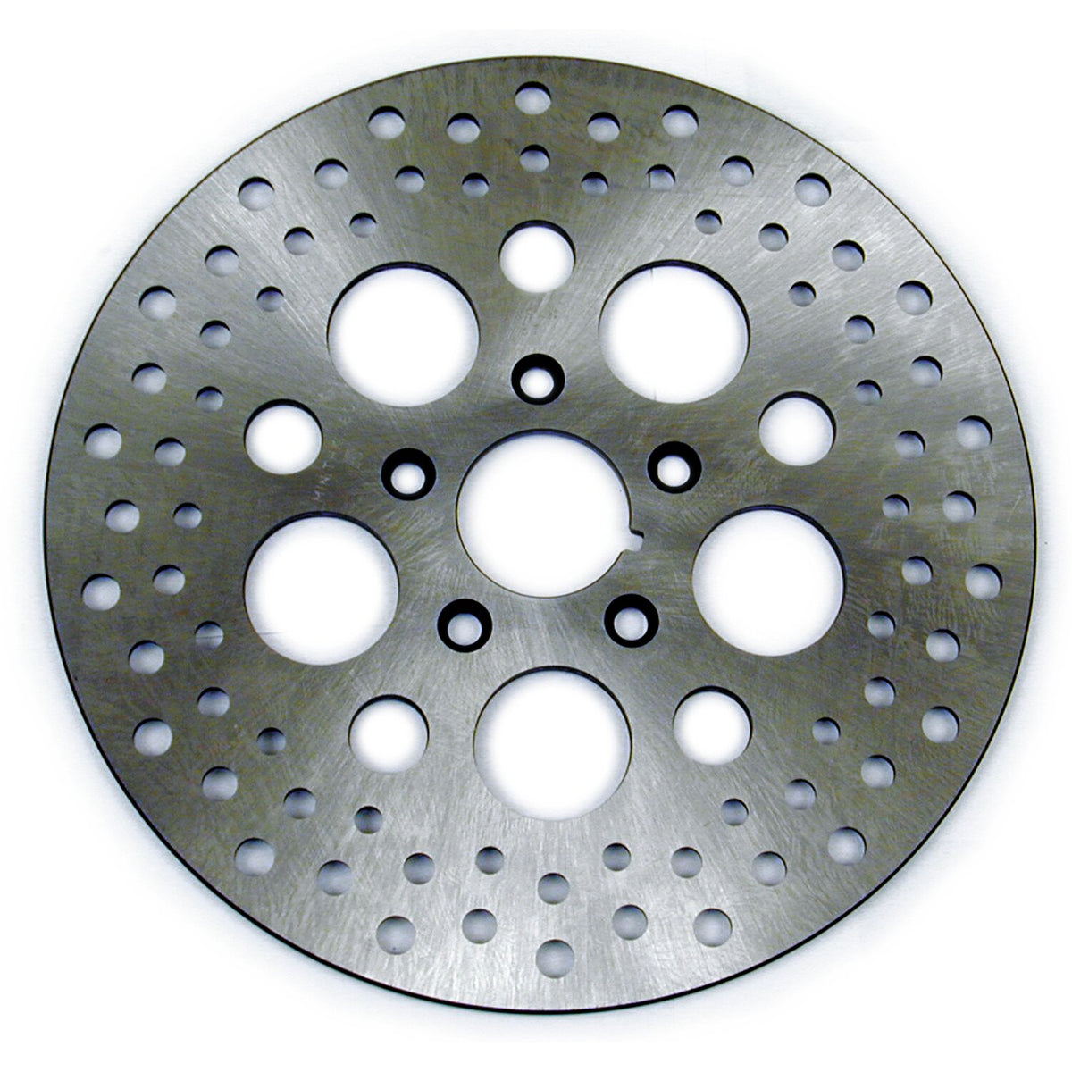 Drilled brake rotor front. 11.5"