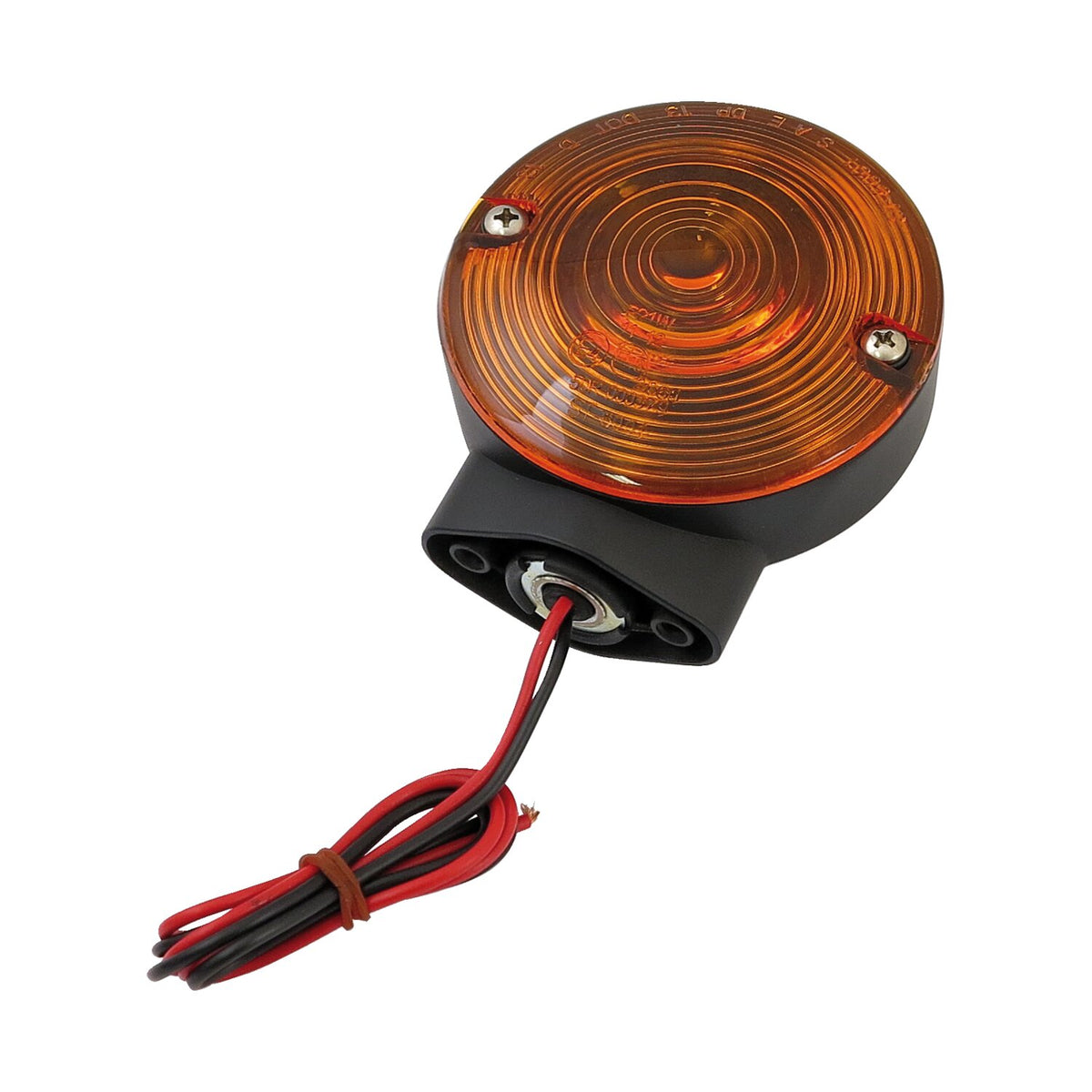 Turn signal assy, front. Amber lens
