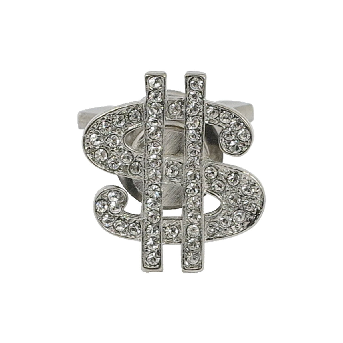 License plate mount kit US Dollar. Chrome/diamonds
