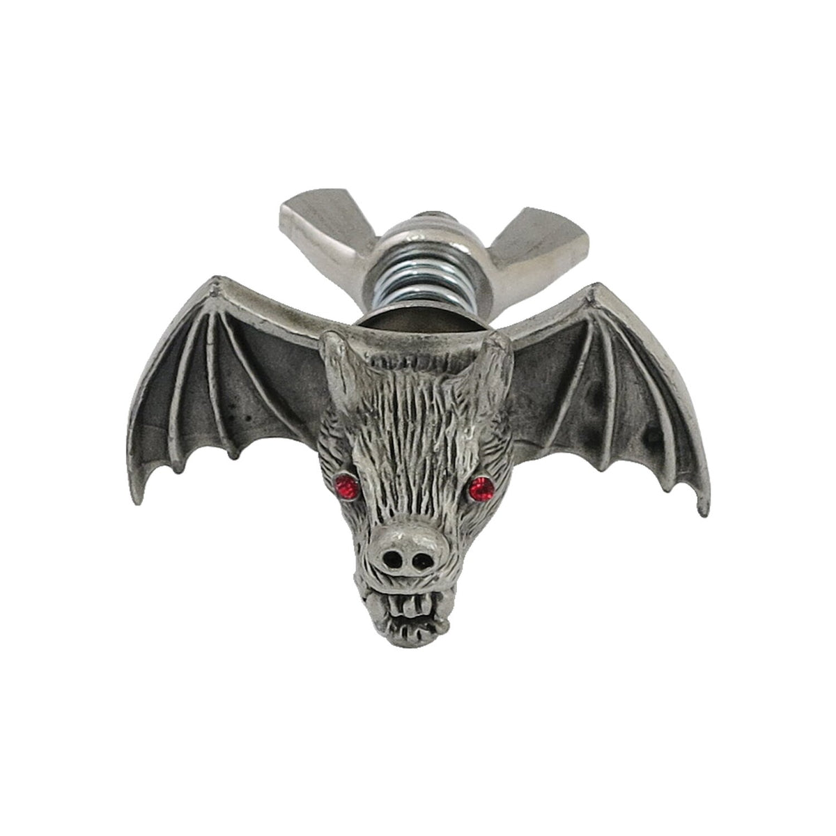 License plate mount kit Bat. Pewter