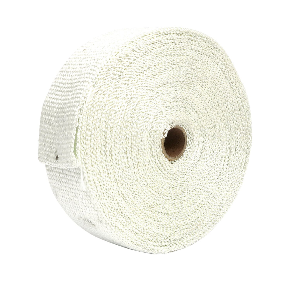 Exhaust insulating wrap. 2" wide white