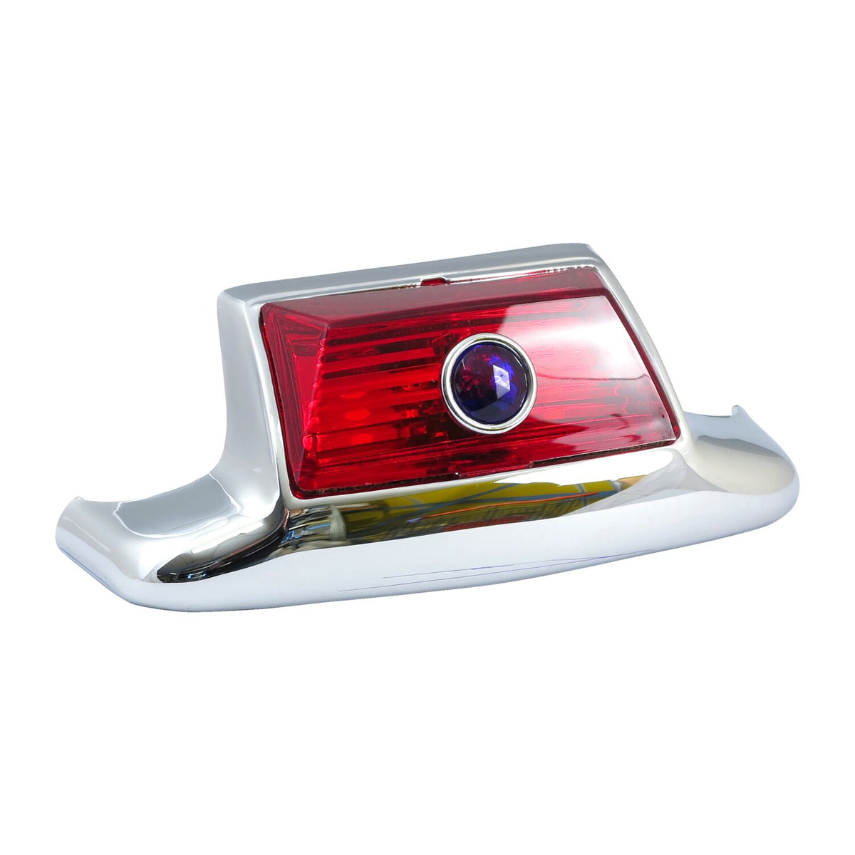 Fender tip with light, rear