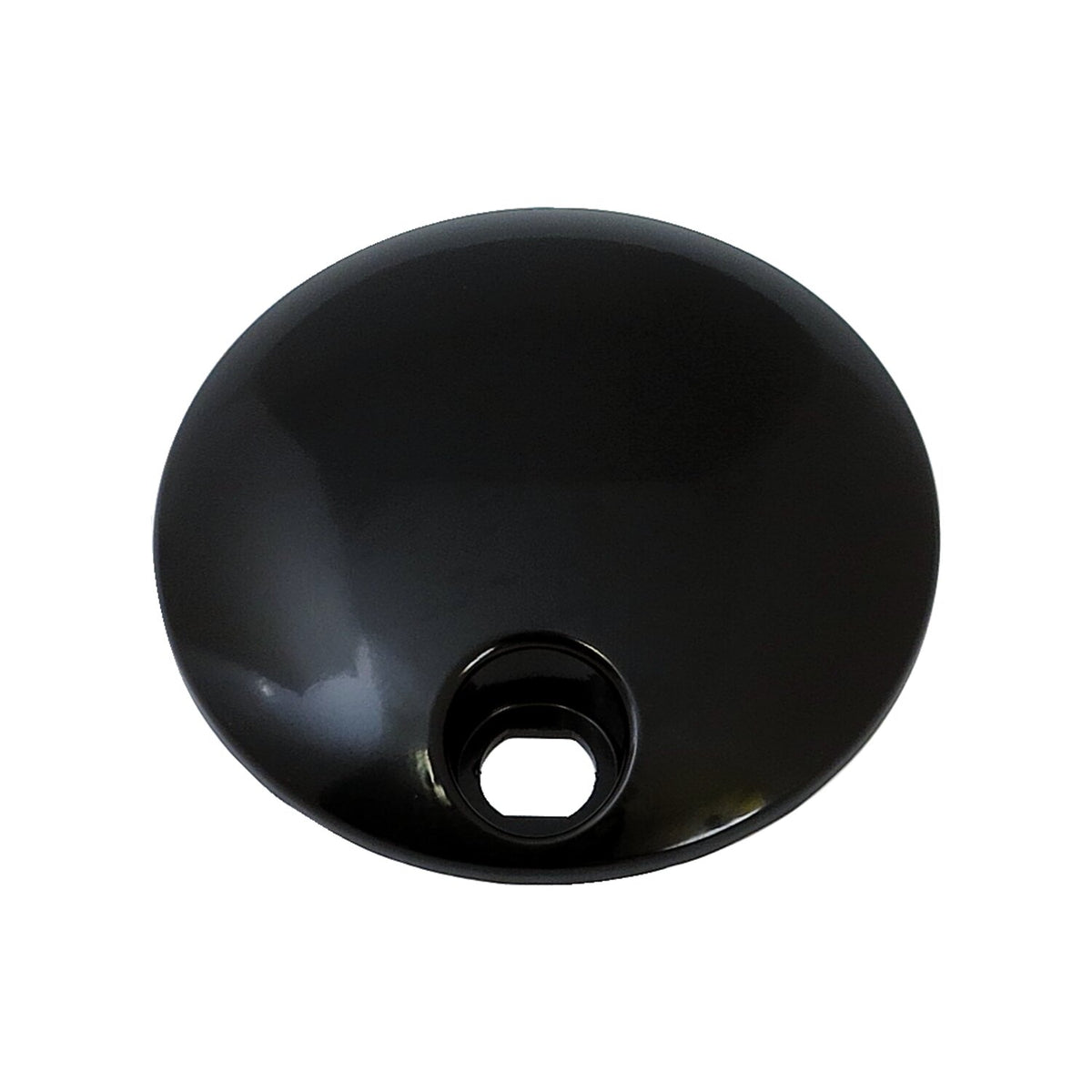 Fuel tank console door. Black
