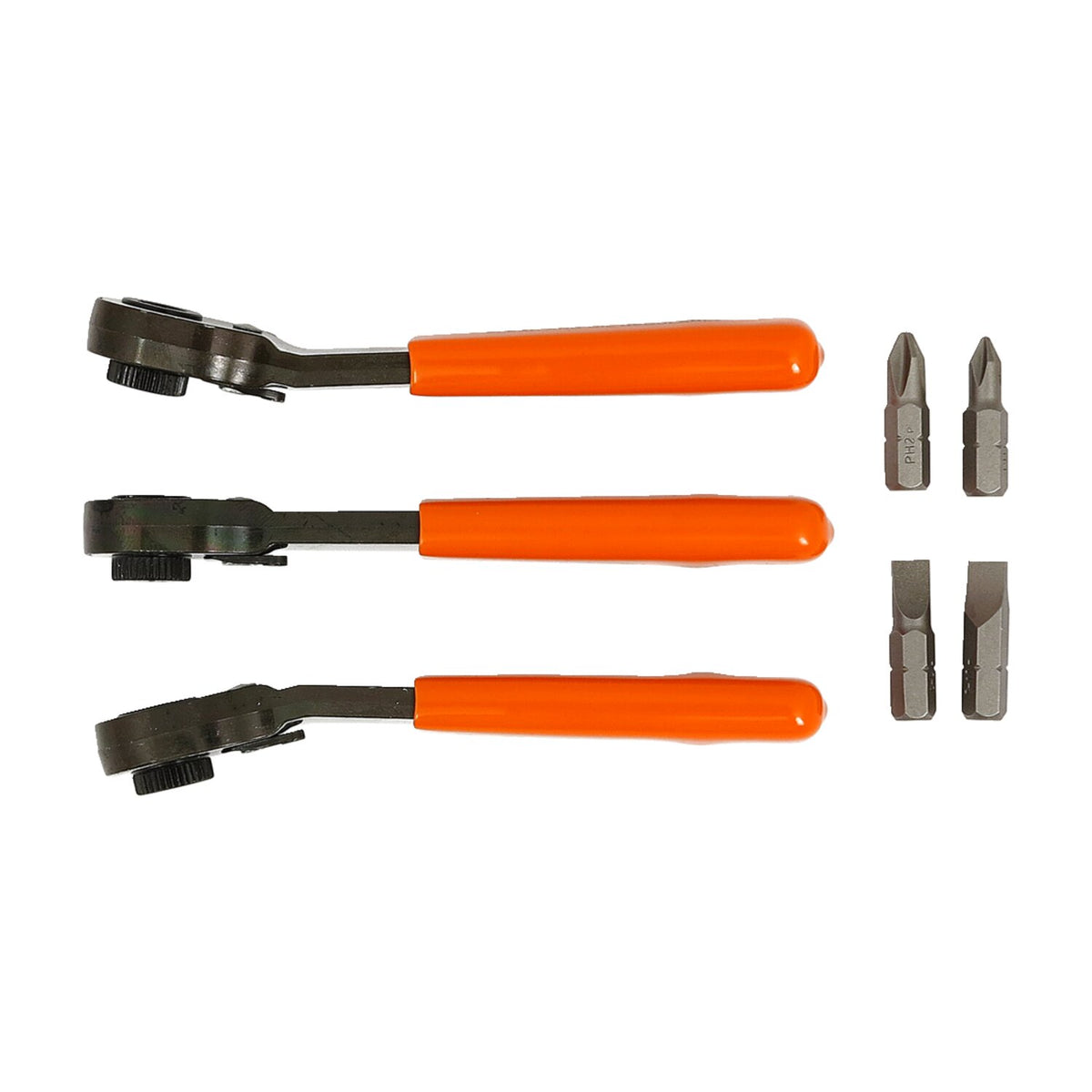 Lang Tools, mini ratcheting bit wrench. Fine tooth