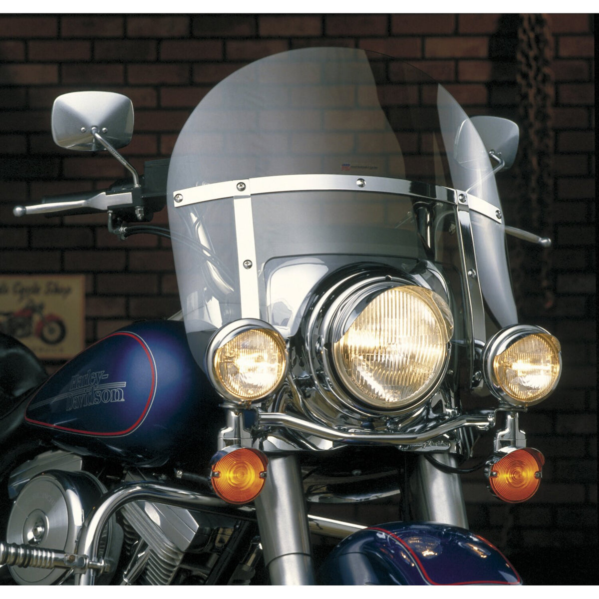 NC Chopped Heavy Duty™ Windshield. Clear