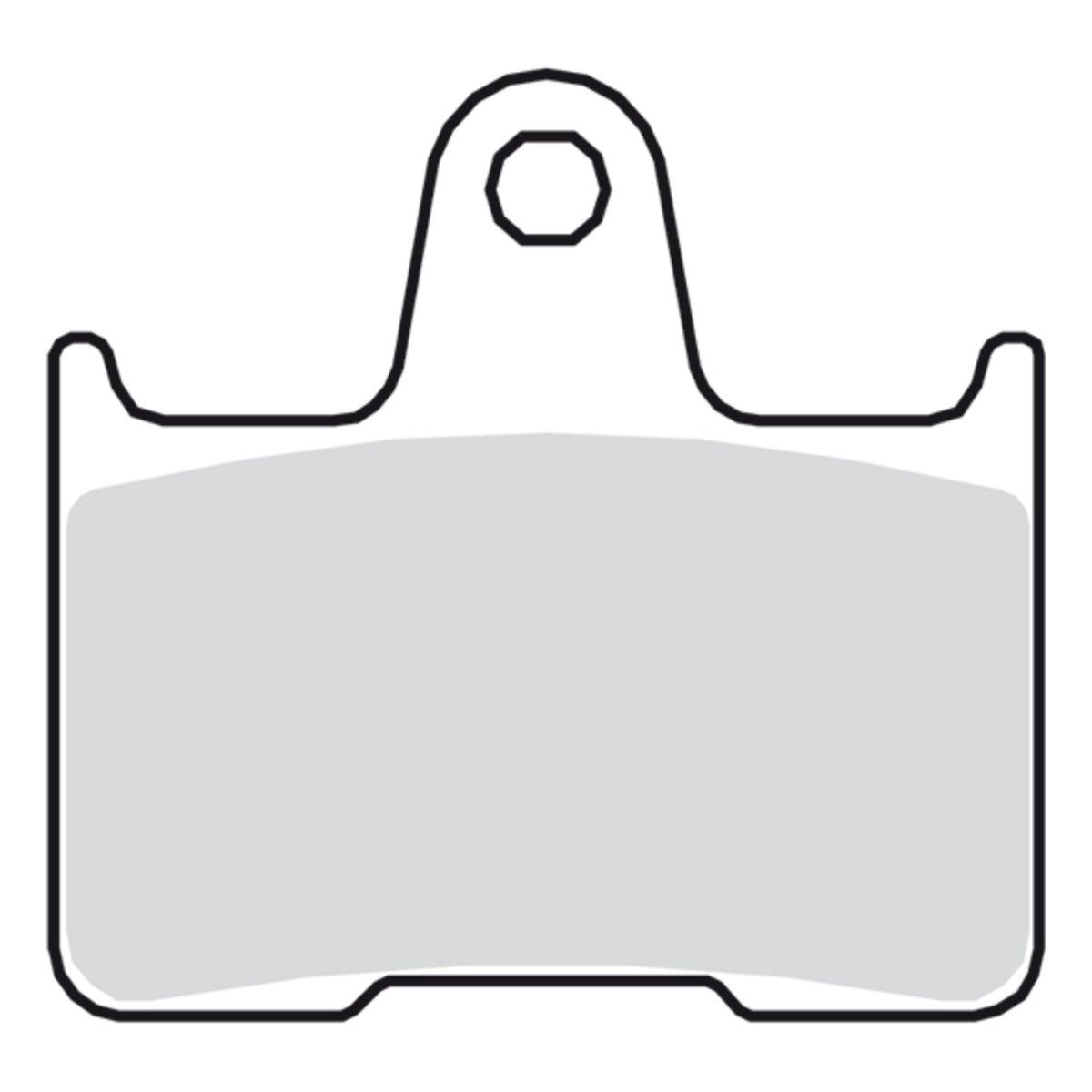 TRW brake pads rear, organic