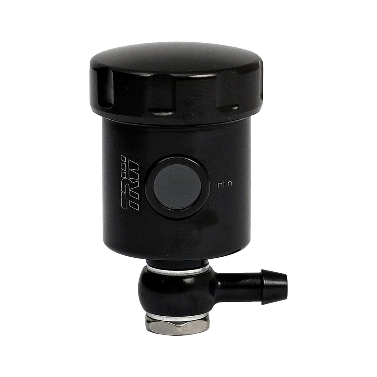 TRW remote brake fluid reservoir with 90 degree outlet