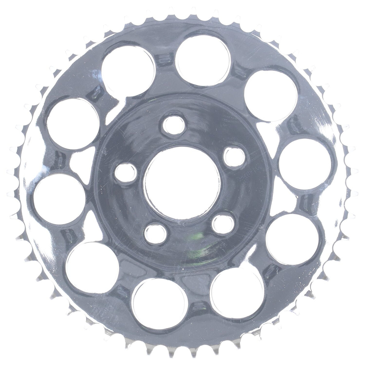 Rear sprocket, chrome. 48t