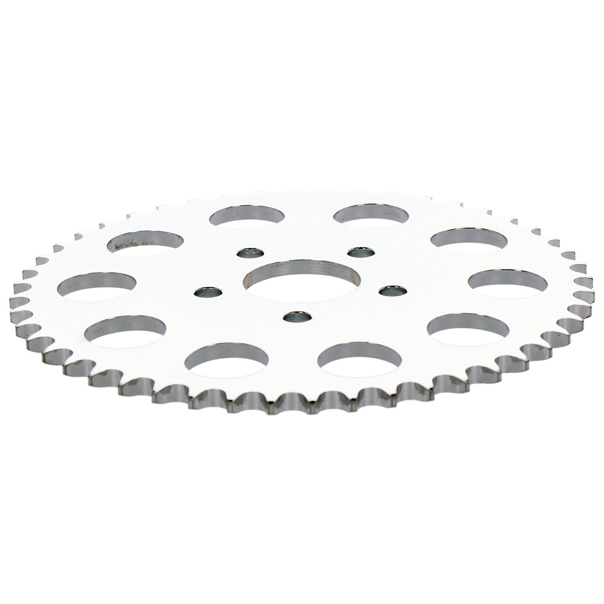 Rear sprocket, chrome. 48t