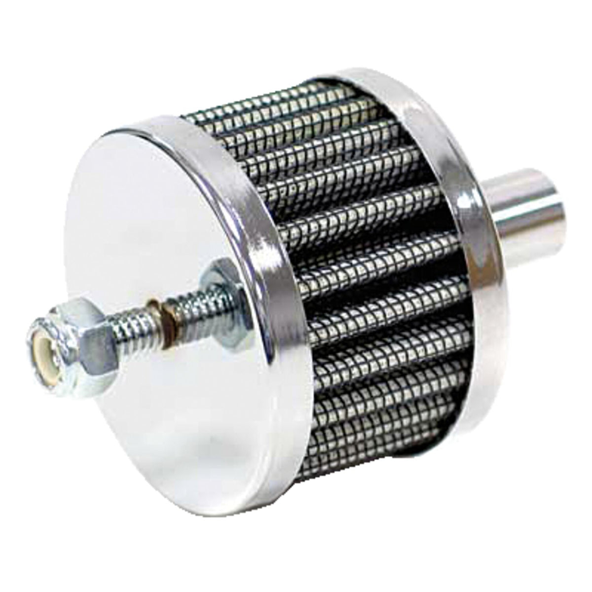 K&N, crankcase breather filter. Male 1/2" connector