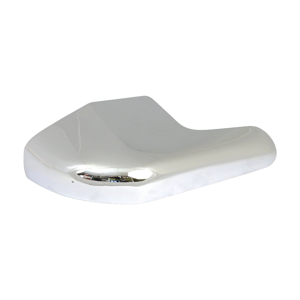 FL Shovel horizontal crossover heat shield chrome