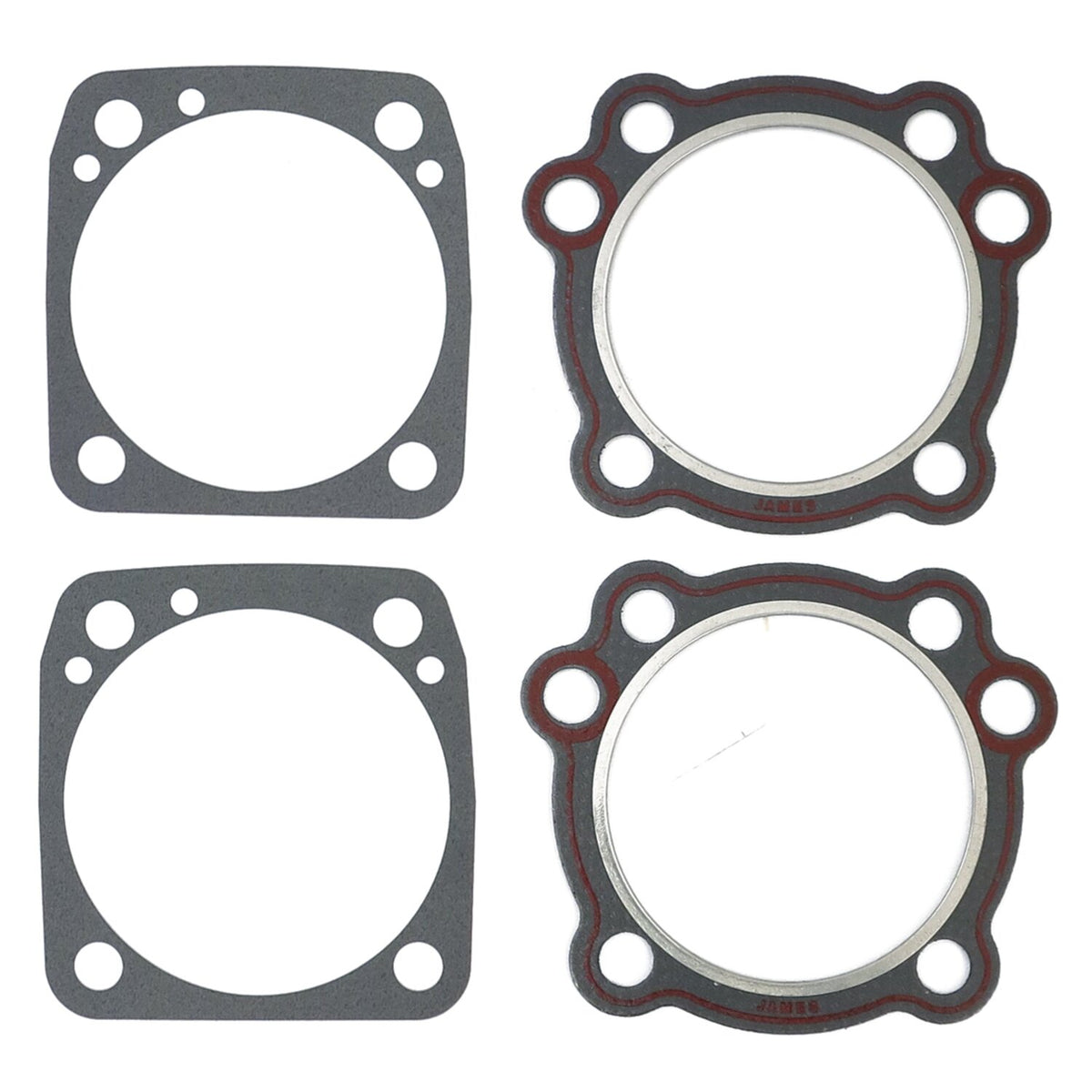 James, Evo cyl. head & base gasket kit. .062" Firering