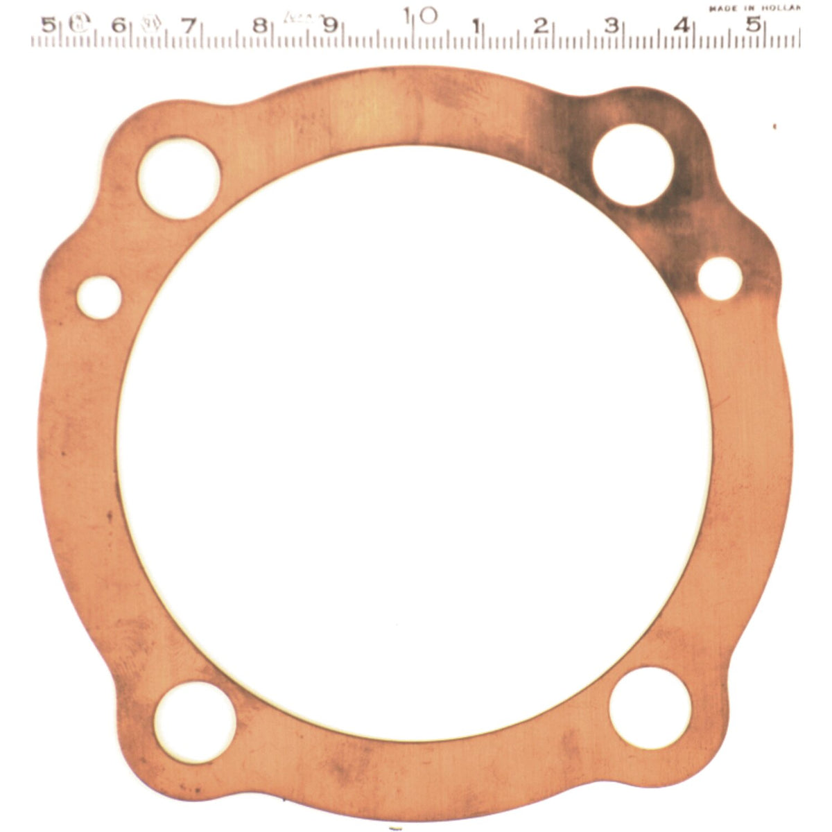 James, cylinder head gasket. Copper .016" thick