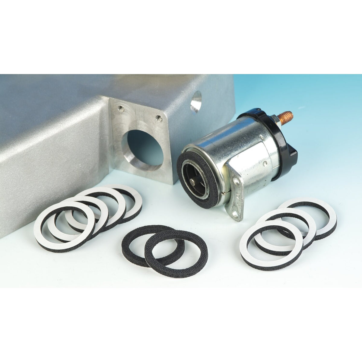James, gasket starter solenoid. Foam
