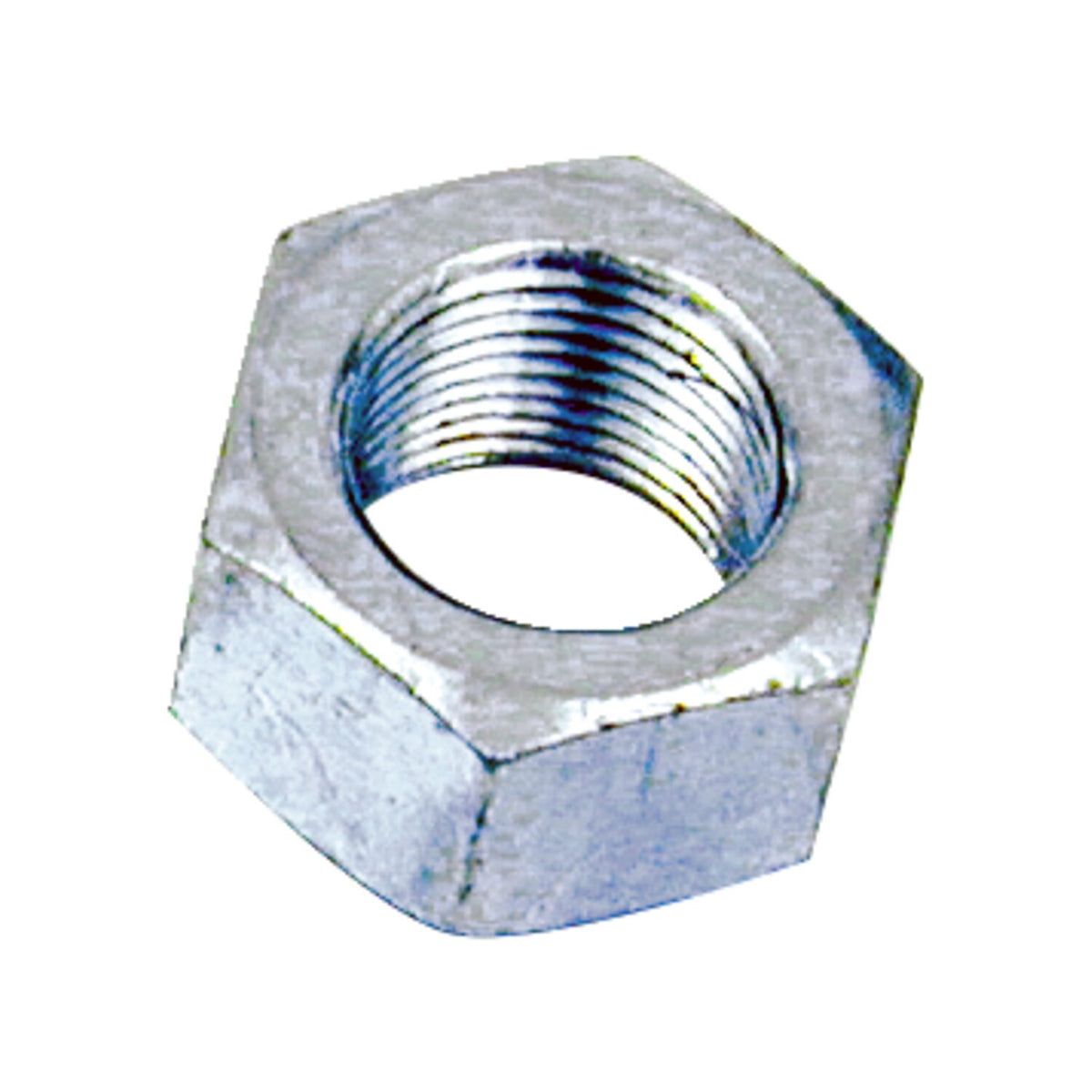 Front pulley nut, hex, splined shaft
